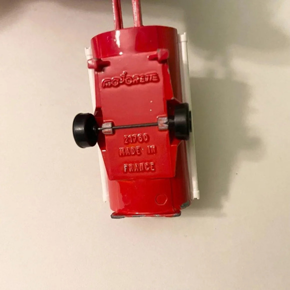 Vintage Majorette France Rescue Team Oil Tank Hauler Trailer - Picture 7 of 12